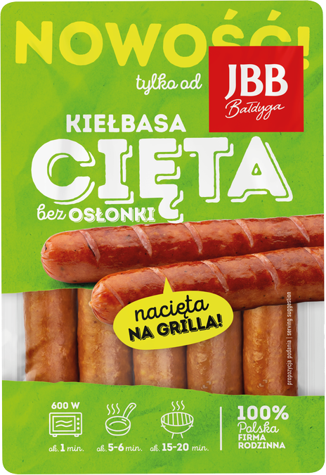 Kiełbasa Cięta bez Osłonki